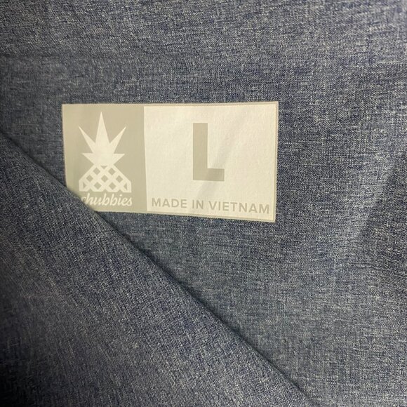 Chubbies Shorts Men's Large Gray 7" Inseam Drawstring Running Gym Training - Picture 6 of 12